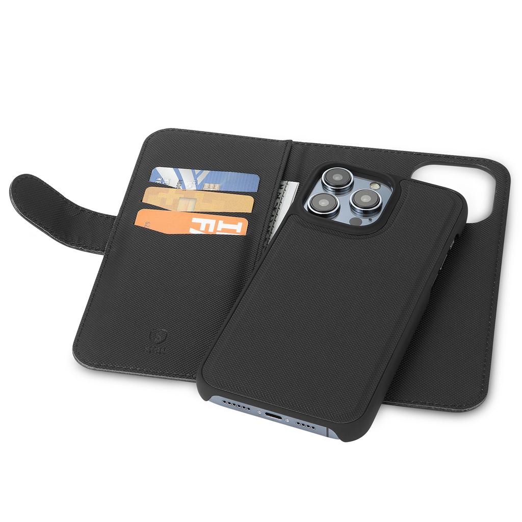 SiGN Wallet Fodral 2-in-1 for iPhone 14 Pro - Black