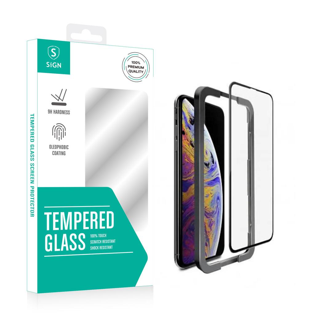 IPhone 14 Pro Max SiGN skärmskydd härdat glas + Applicator