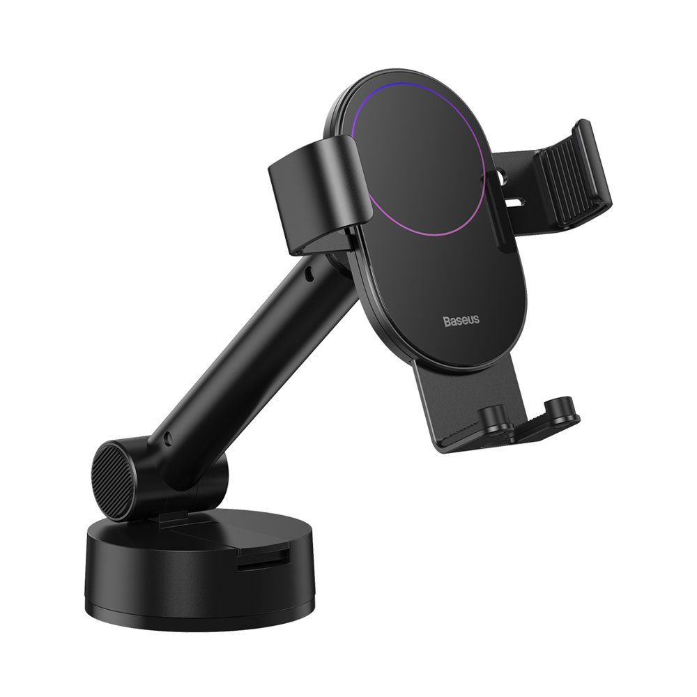 Baseus Simplism gravity car mount holder with suction base Black