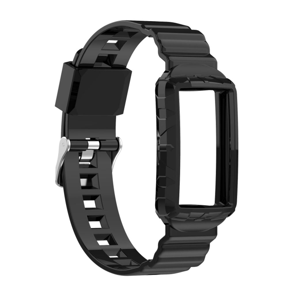 Fitbit Charge 4 Silicone watch strap - Black