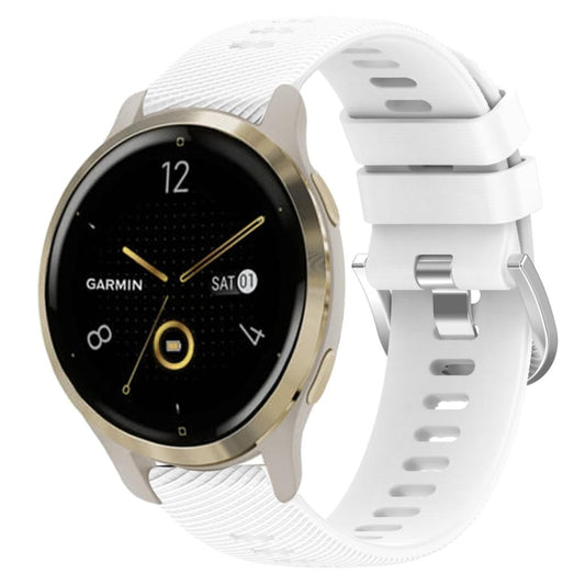 Garmin Venu 2S Silicone Watch Band - White