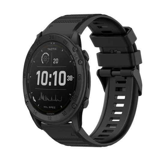 Garmin Tactix Delta Silicone Watch Band - Black