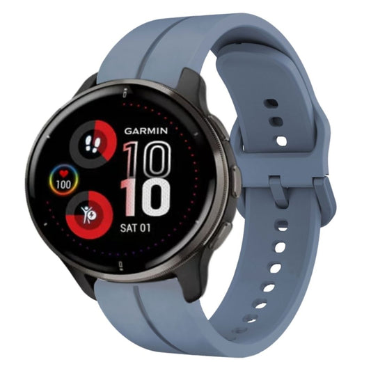 Garmin Venu 2 Plus Silicone Watch Band - Blue