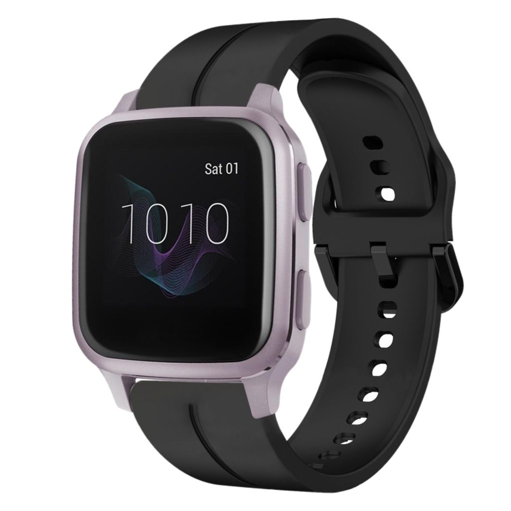 Garmin Venu SQ Silicone Watch Band - Black