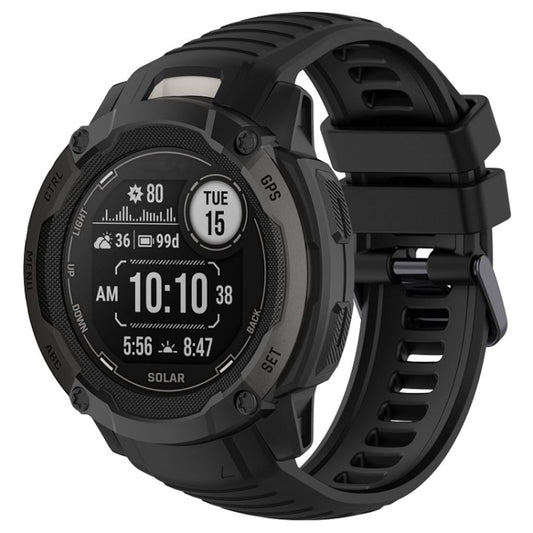 Garmin Instinct 2X Silicone Watch Band - Black