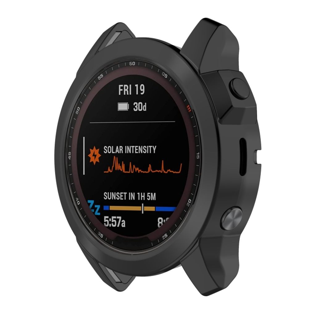 Garmin Fenix 7S Pro Skal till Smartklocka i TPU - Svart