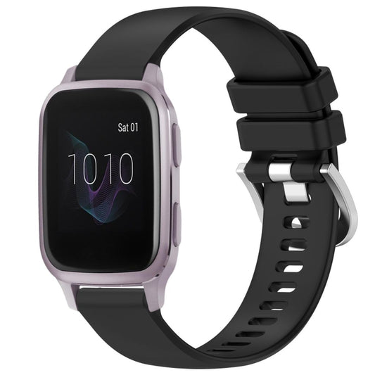 Garmin Venu / Venu SQ Silicone Watch Band - Black