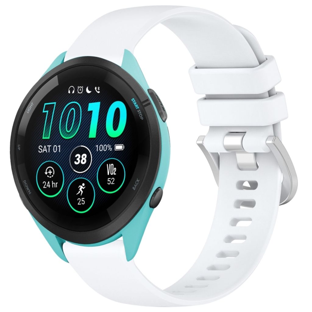 Garmin Forerunner 265S Silicone Watch Band - White