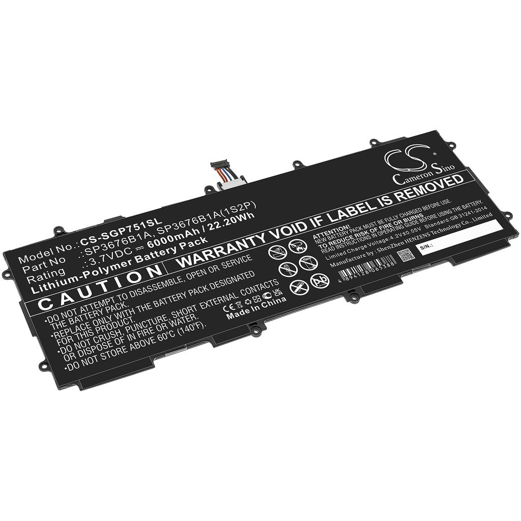 Batteri till Samsung Galaxy Note 10.1 etc