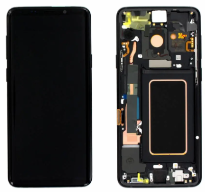 Galaxy S9 Plus Display Black ink montering i butik/verkstad