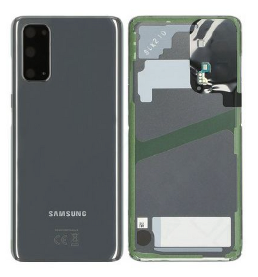 Samsung Galaxy S20 5G Baksida Grå