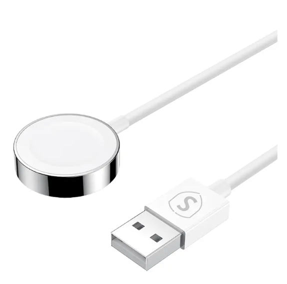 SiGN Magnetic Charger for Apple Watch, 2.5W, 3A, 1.2m - White