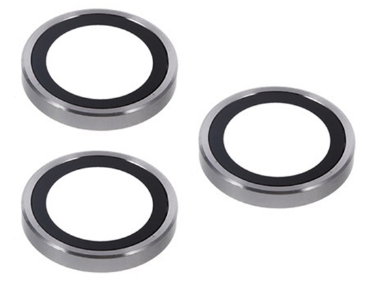 Skydda kameran – Härdat Glas i Grå Titanium för iPhone 17 Pro Max