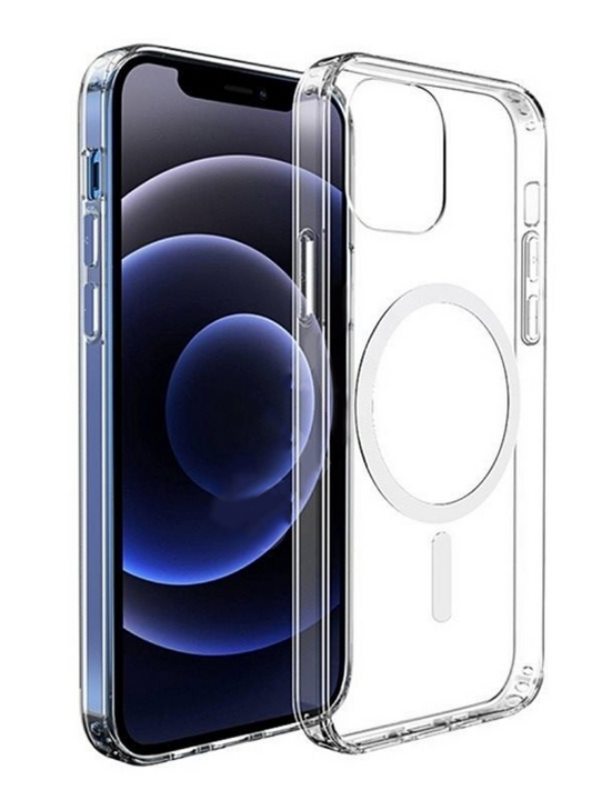 iPhone 12/12 Pro Stöttåligt MagSafe Skal – Transparent