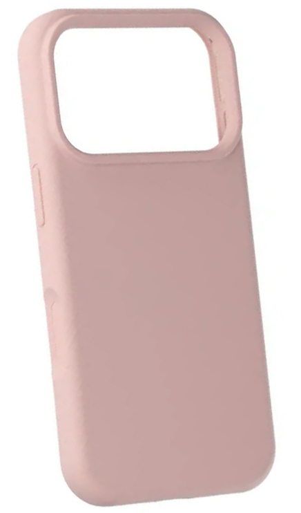 iPhone 17 Pro Silikonskal – Sandrosa