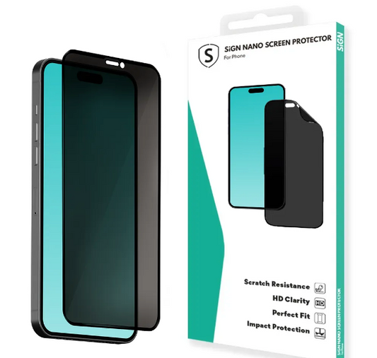 SiGN Strong Nano Privacy Screen Protector for iPhone 17 Pro