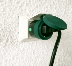 3- PACK ! Smart WiFi Uttag för Utomhus – IP44, 16A