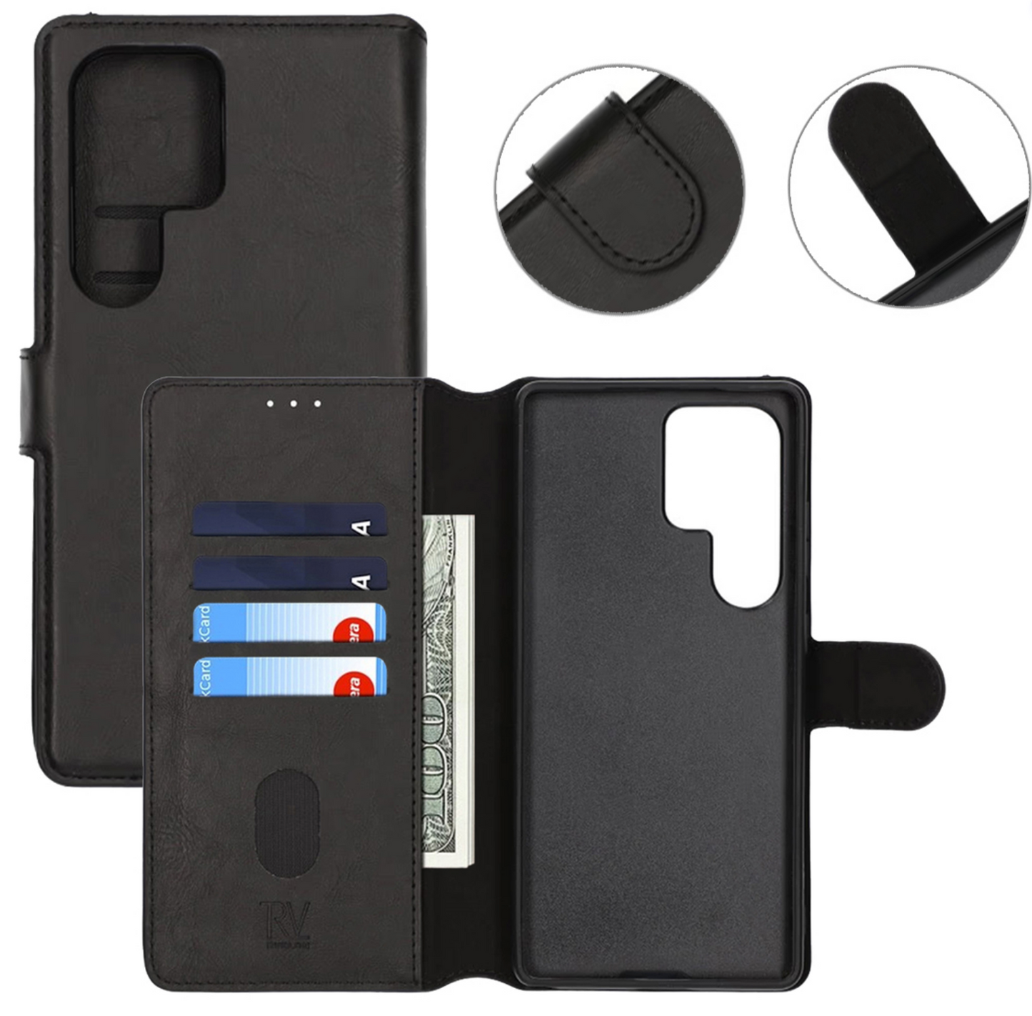 Rvelon Magnetfodral - Samsung S25 ultra svart