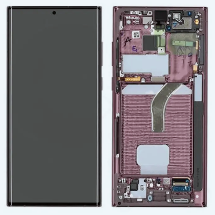 Samsung Galaxy S22 ultra display ink. montering i butik
