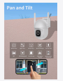 SiGN Smart Home Övervakningskamera Utomhus WiFi 360° 3MP med LED-belysning