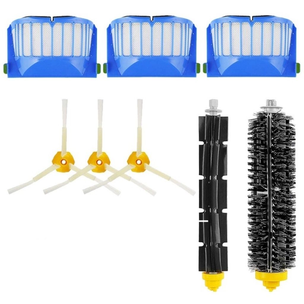 Cleaning Brushes, Filters and Accessories for iRobot Roomba 6 Series - 10 parts