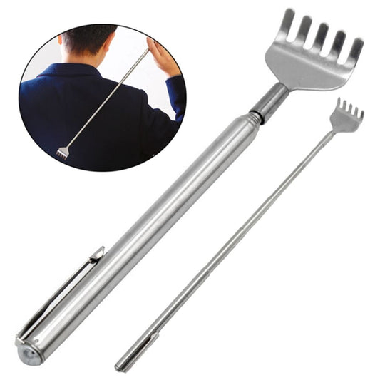 Telescopic Back Scratcher - Silver 2-Pack