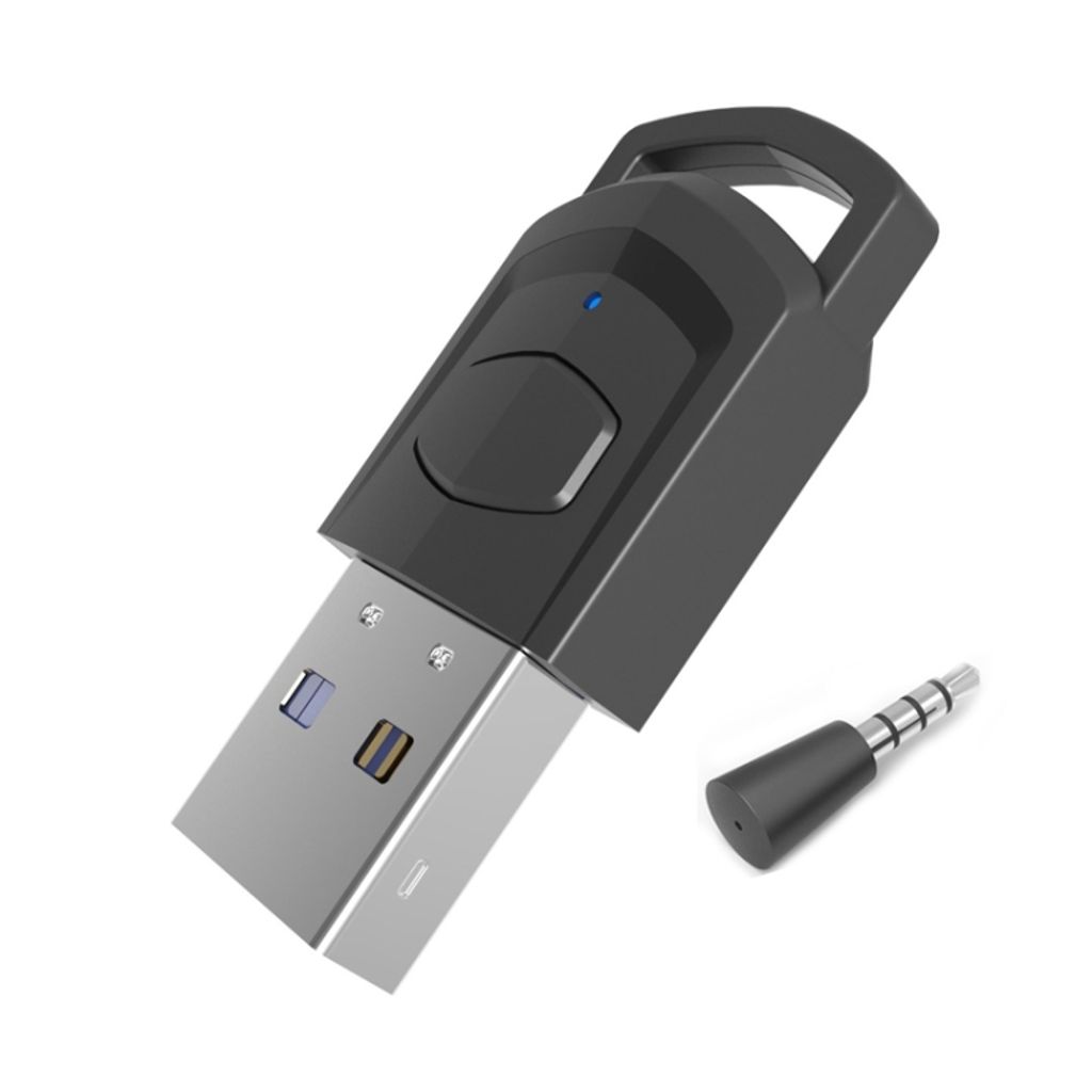 Bluetooth Audio Transmitter till PS5 / PS4 / PC – Black