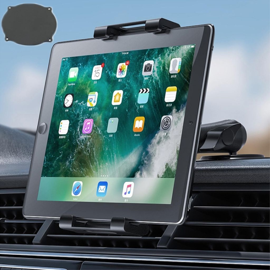 Multifunctional car holder till smartphone/tablet – svart