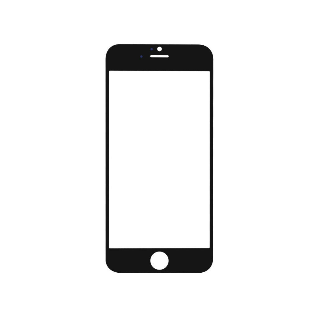 IPhone 7 Glass – svart