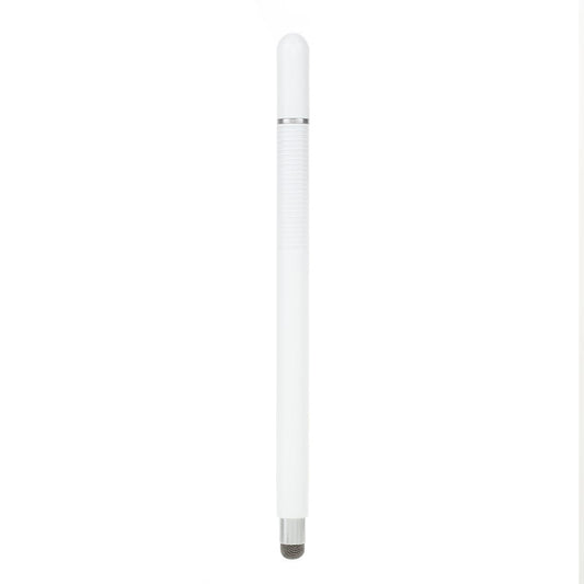 Universal 2-in-1 Stylus Pen for Touch Screens - White