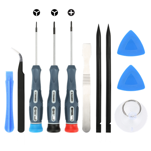 Deltaco Tools for Nintendo Switch, 11 Parts - White