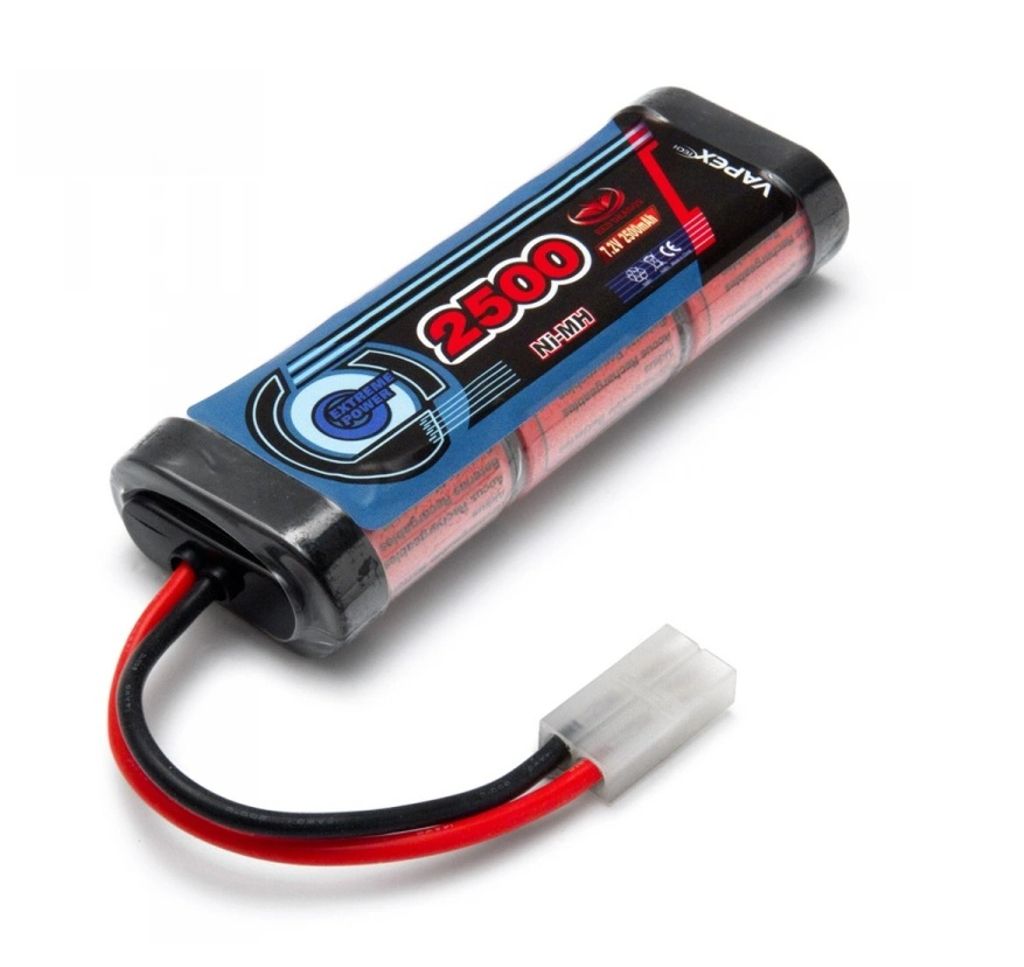 NiMH 7.2v 2500mAh Tamiya-connector