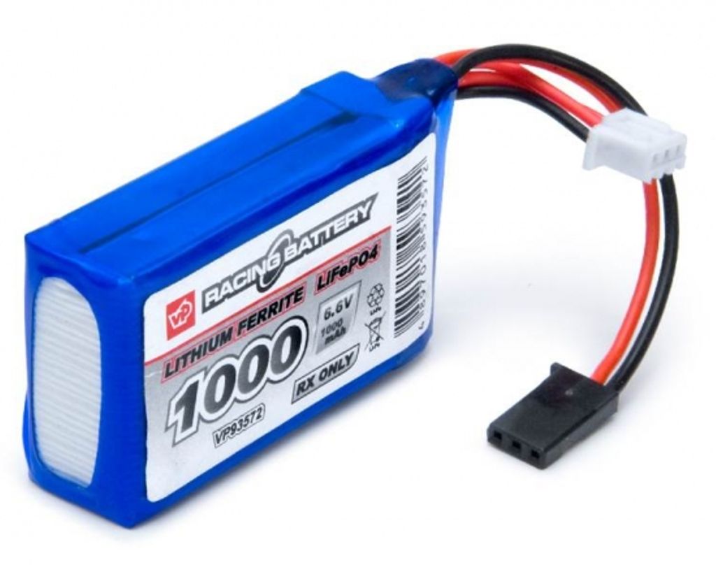 Mottagarbattery Li-Fe 6.6V 1000mAh