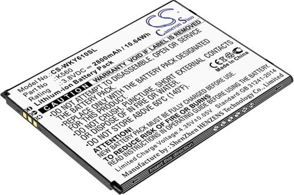 Battery for Wiko Y61 etc