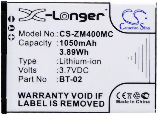 Battery for Zoom 247-9036 etc