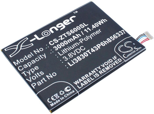 Battery for ZTE Blade S6 etc