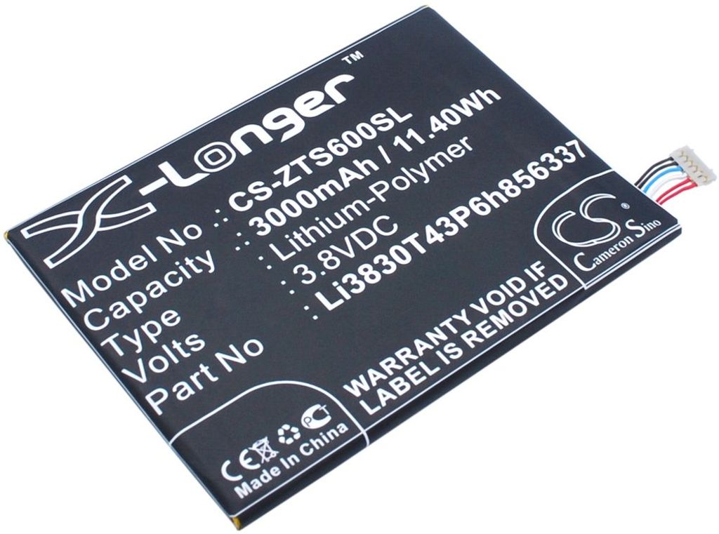 Battery for ZTE Blade S6 etc