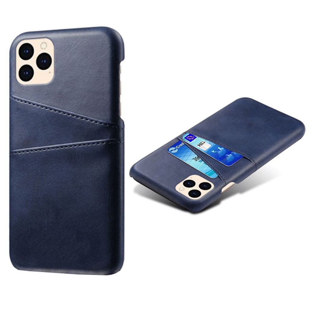 KSQ iPhone 12 Mini skal with kortfack – blå