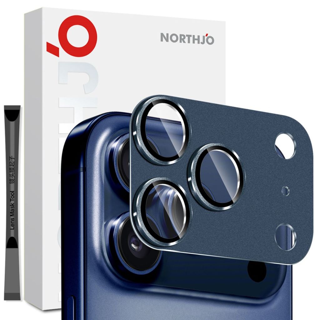 NORTHJO iPhone 17 Pro Lens protector - Blue