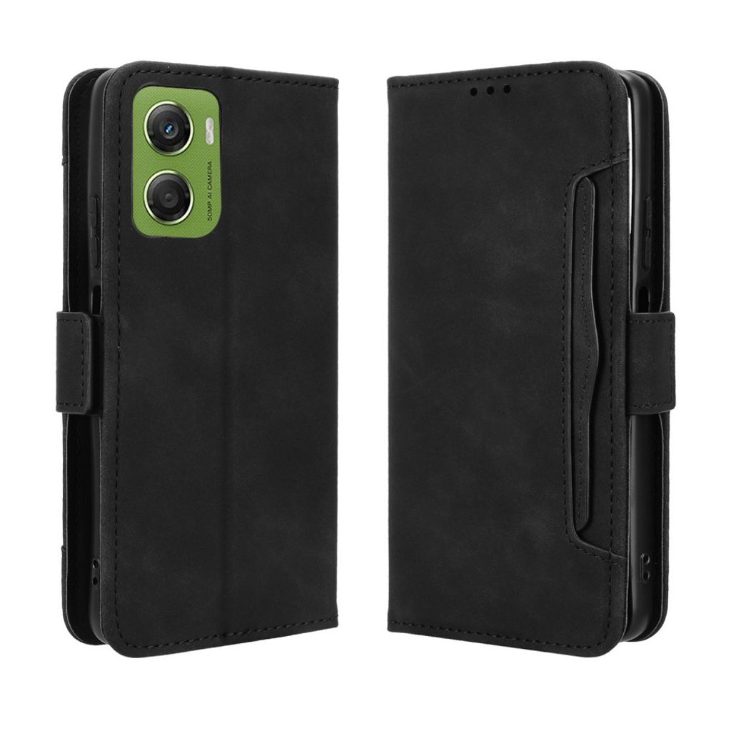 Motorola Moto G06 Power 4G/Moto G06 4G plånboksfodral – svart