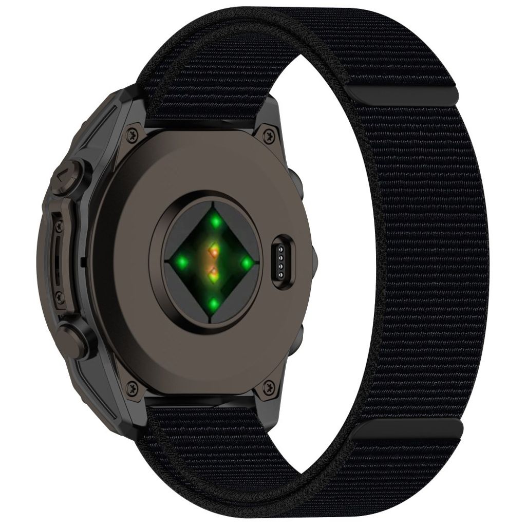 Garmin Fenix 8 47mm etc. Watch Strap in Nylon - Black