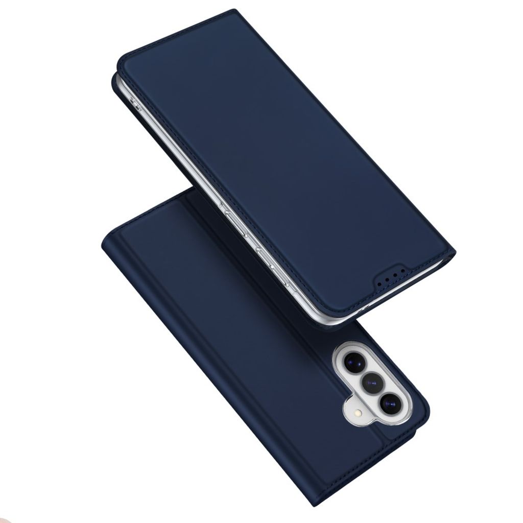 DUX DUCIS Samsung Galaxy A37 5G plånboksfodral Card Holder stativ – blå
