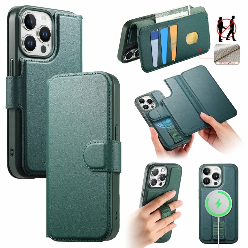 CASENEO iPhone 15 Pro Max Cover - Green