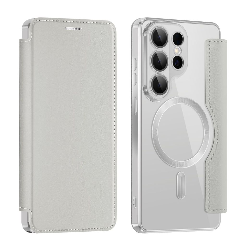 Samsung Galaxy S26 Ultra plånboksfodral RFID Blocking – Titanium grå
