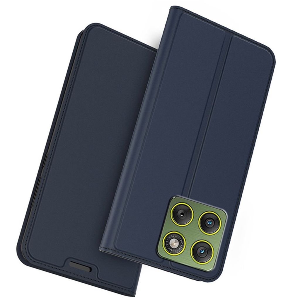 Motorola Edge 70 5G plånboksfodral Card Holder stativ – blå