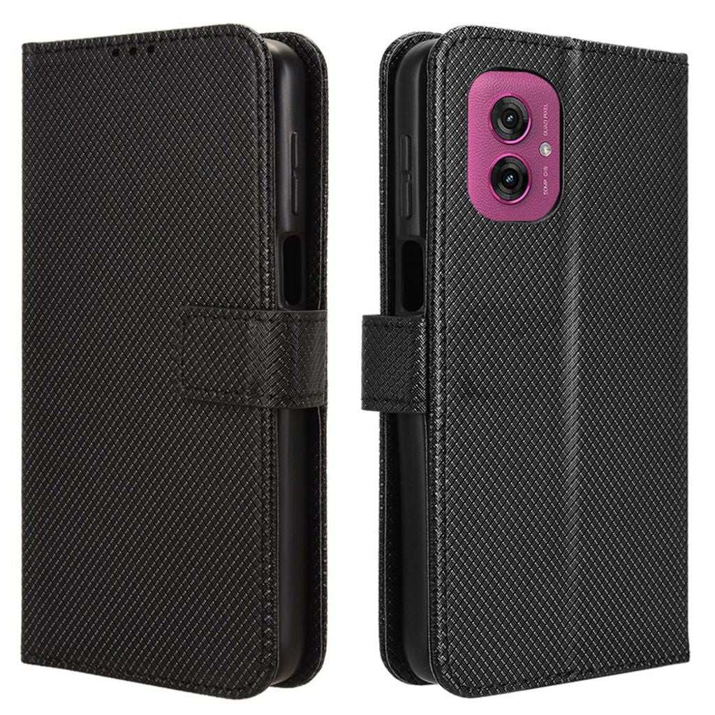 Motorola Moto G55 5G cover with a stand - Black