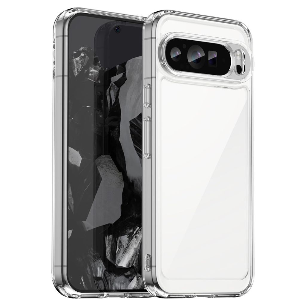 Google Pixel 9 Pro XL skal with acrylic frame – Transparent