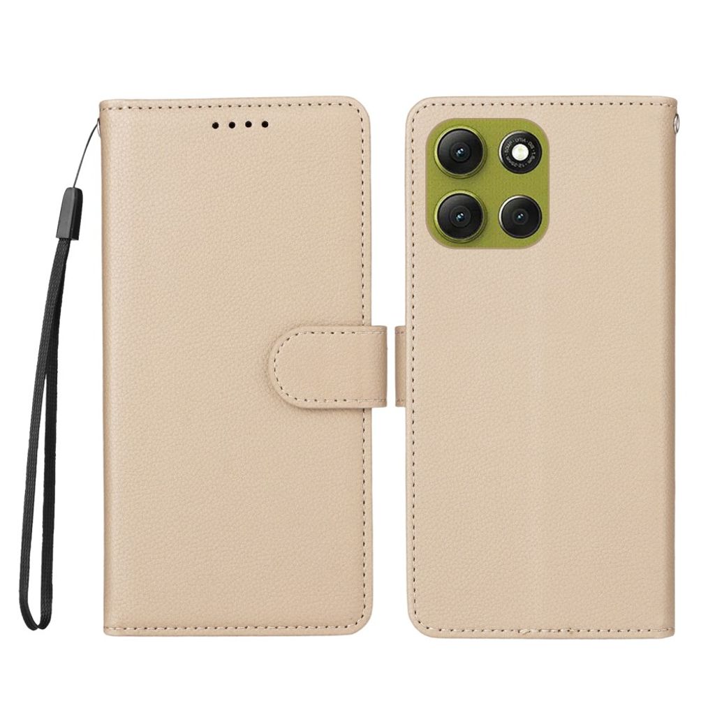 Motorola Moto G86 Power 5G / G86 5G plånboksfodral RFID Blocking – Creamy vit