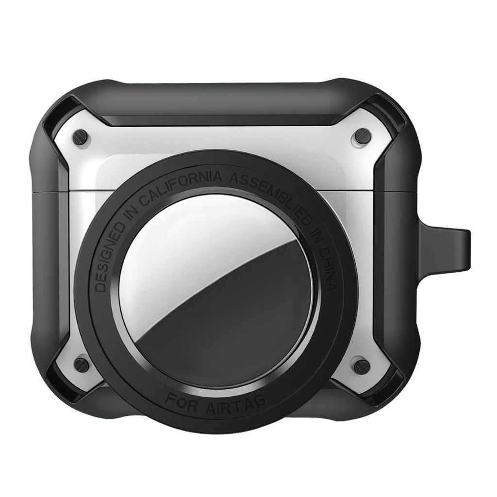 Apple AirTag Case for AirPods Pro 2 - Silver