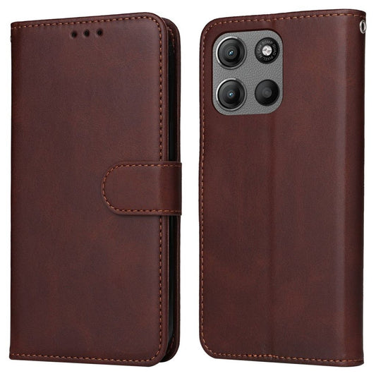 Motorola Moto G15 4G / G15 Power 4G Cover with Card slots - Brown